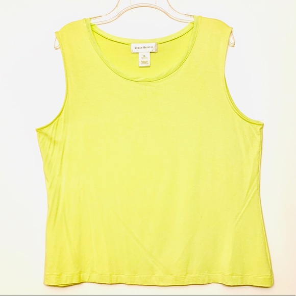 SUSAN BRISTOL Sleeveless BLOUSE Tank TOP - Picture 2 of 7